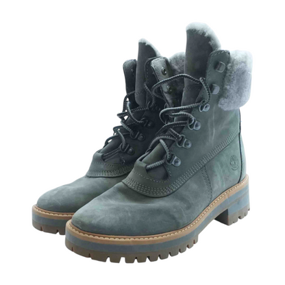 Gray Ankle Boots