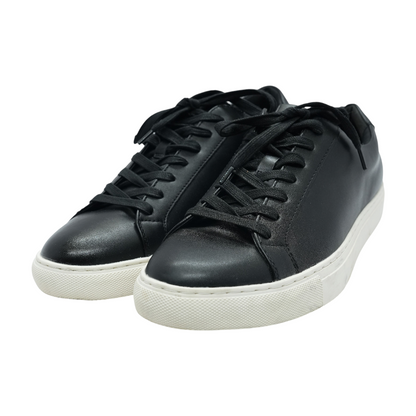 Black Lace-Up Casual Shoes