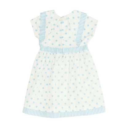Blue Polka Dot Dress