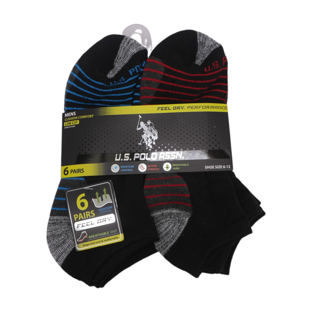 Black Striped Socks