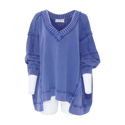 Blue Pullover Sweater
