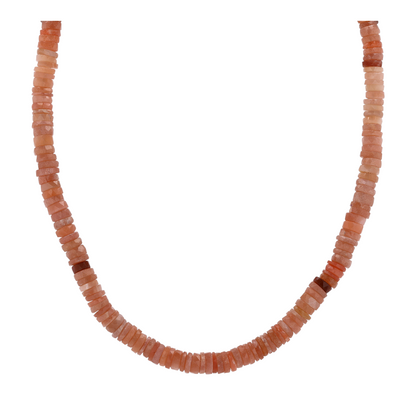 Costume Moonstone Beaded Necklace