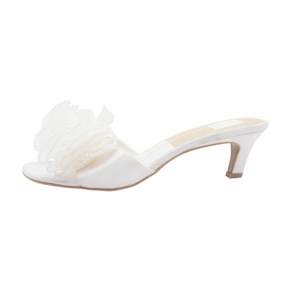Dolce Vita White Heels – Image 1