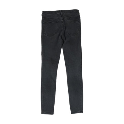 Black Solid Jeans