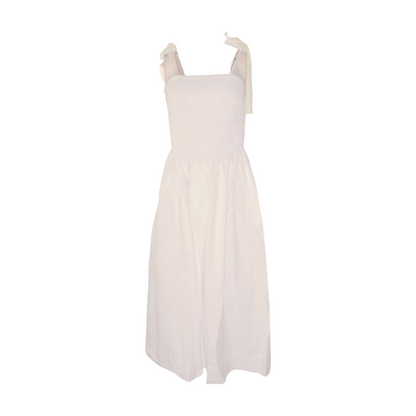 White Midi Dress