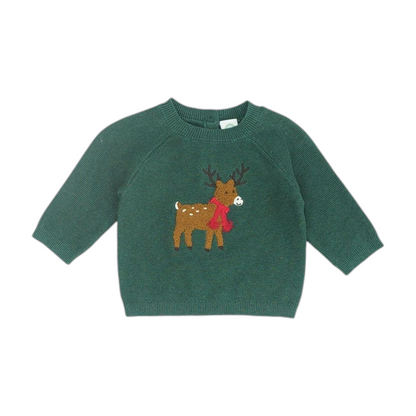 Green Pullover Sweater
