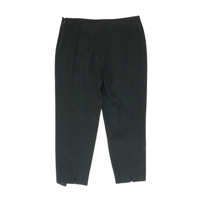 Black Solid Dress Pants