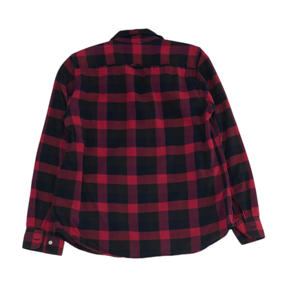 Red Check Flannel Button Down