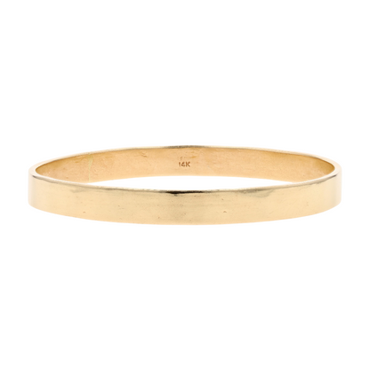 14K Yellow Gold Bangle Bracelet