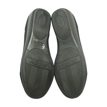 Black Slip-On Flats