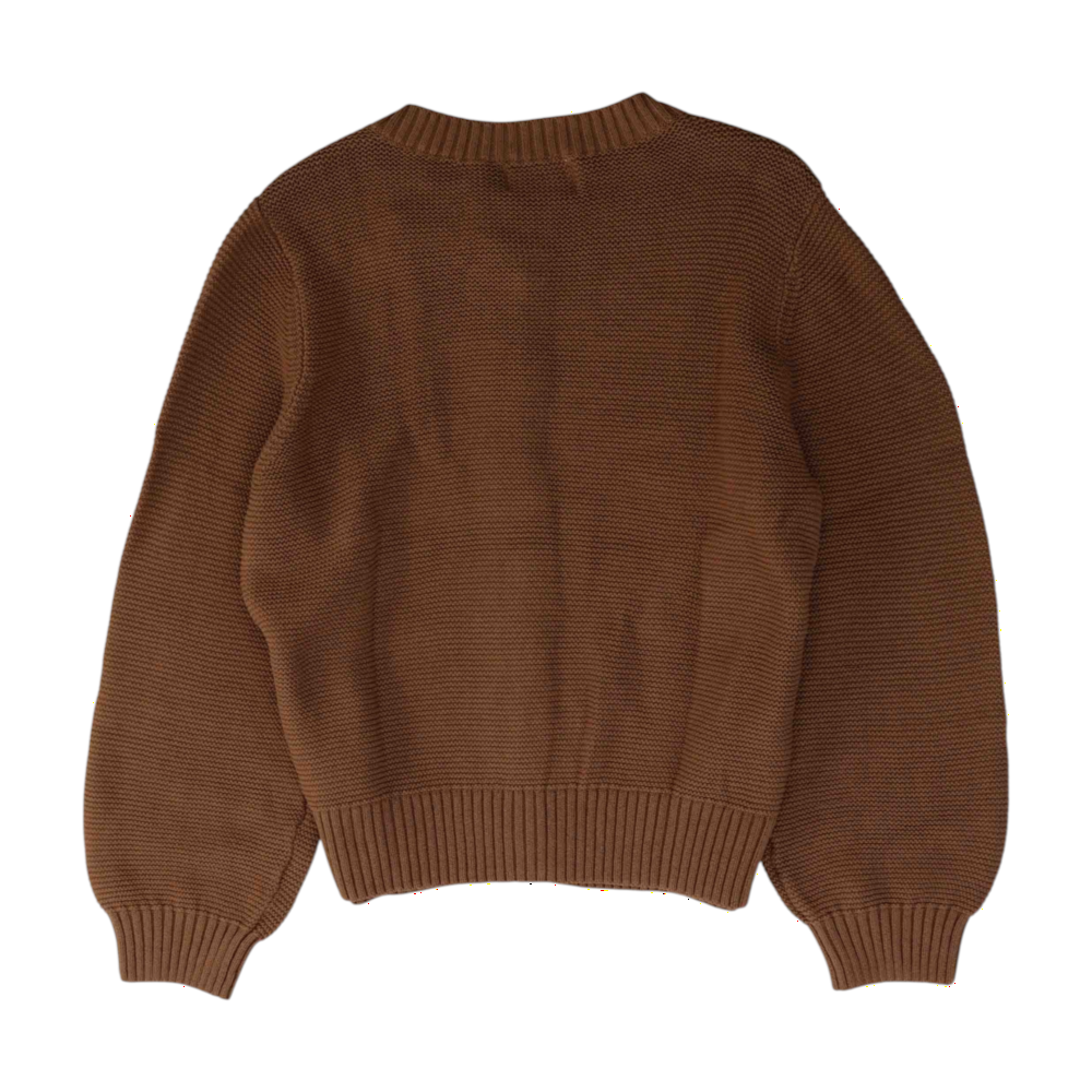 Brown Cardigan Sweater