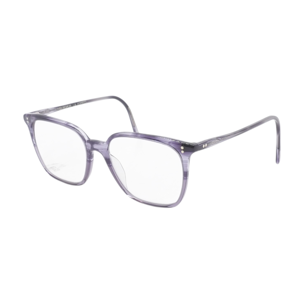 Blue Rosey Square Prescription Eyewear