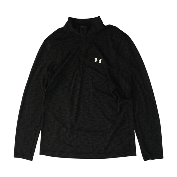 Black Solid 1/4 Zip Pullover – Unclaimed Baggage