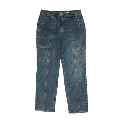 Navy Straight Jeans
