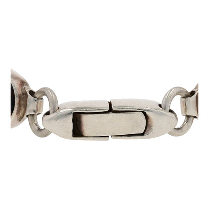 Sterling Silver With Handmade Glass Detailing Bracelet