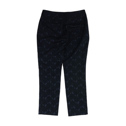 Navy Petite Dress Regular Pants