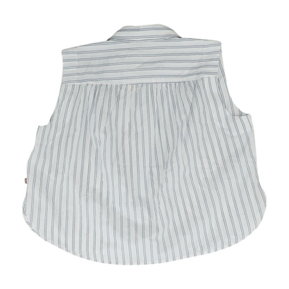 White Striped Button Down