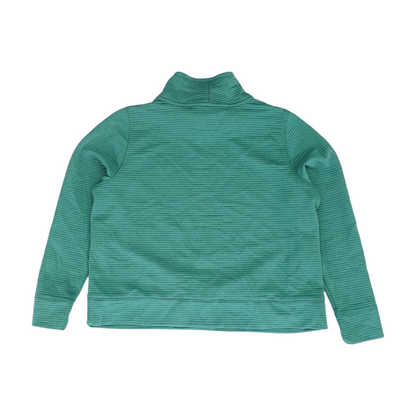Green Solid Sweatshirt Pullover