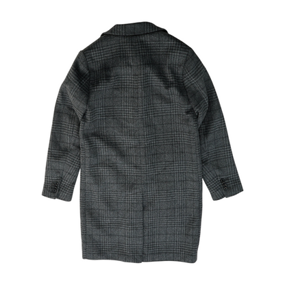 Gray Plaid Coat