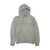 Gray Tall Solid Hoodie Pullover