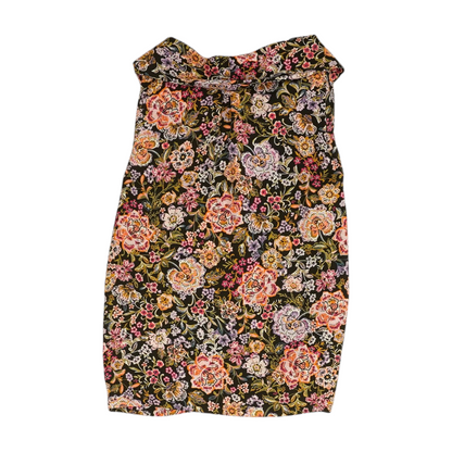 Black Floral Blouse
