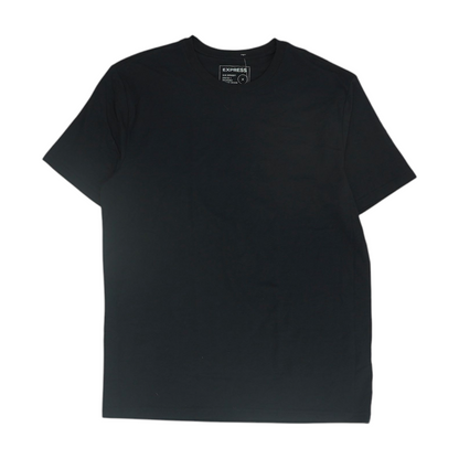 Black Solid Pajama Top