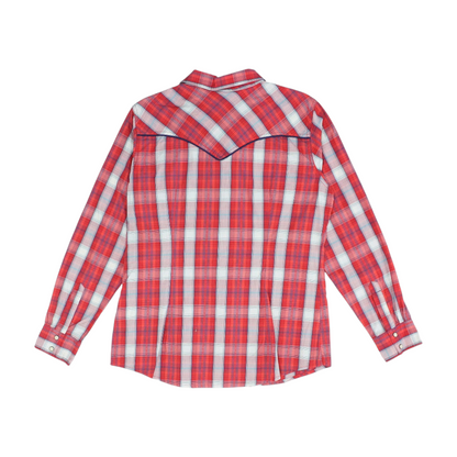 Red Plaid Button Down