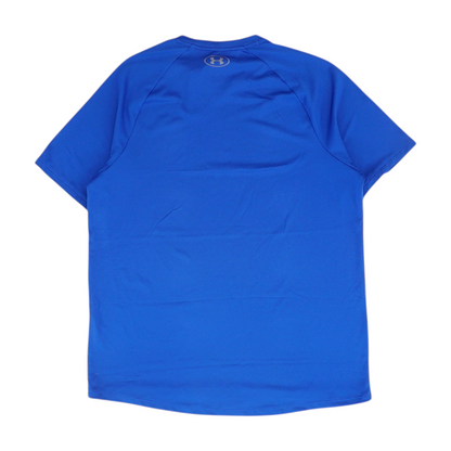 Blue Solid Active T-Shirt