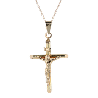14K Yellow Gold Pendant Necklace