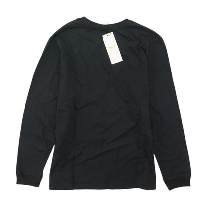 Black Solid T-Shirt