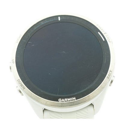 35mm Forerunner 965 White Smartwatch White Band S/M