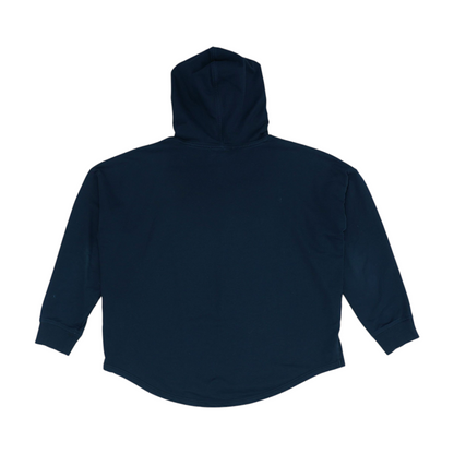 Black Solid Hoodie Pullover