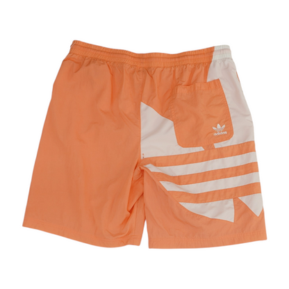 Coral Color Block Swim Bottom
