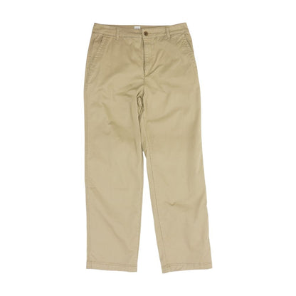 Khaki Straight Pants