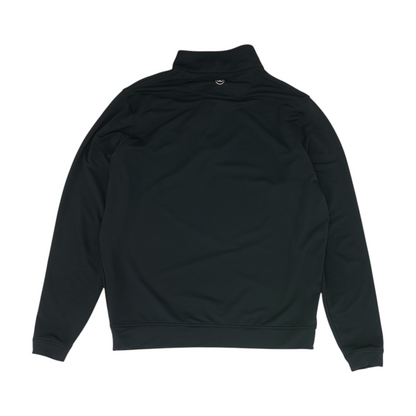 Black Georgia Bulldogs Solid 1/4 Zip Pullover