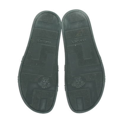 Black Medusa Insignia Rubber Slides