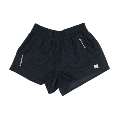 Navy Abstract Active Shorts