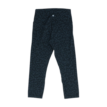 Black Animal Print Active Leggings