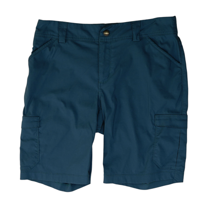 Teal Solid Active Shorts