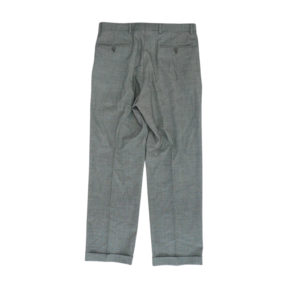 Gray Polka Dot Regular Pants