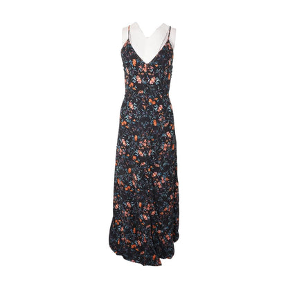 Black Floral Maxi Dress