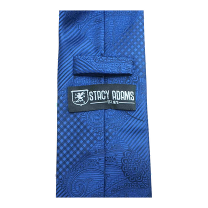 Blue Paisley Neck Tie