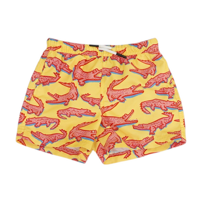 Yellow Graphic Swim Bottom
