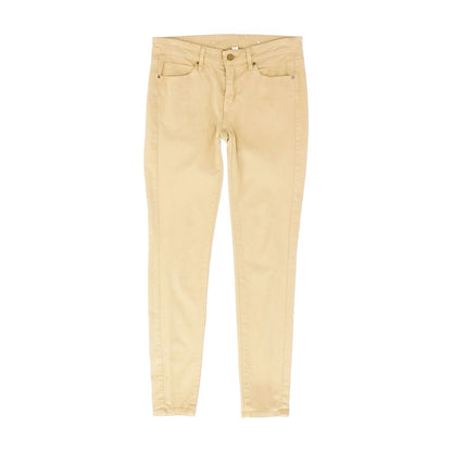 Khaki Solid Pants