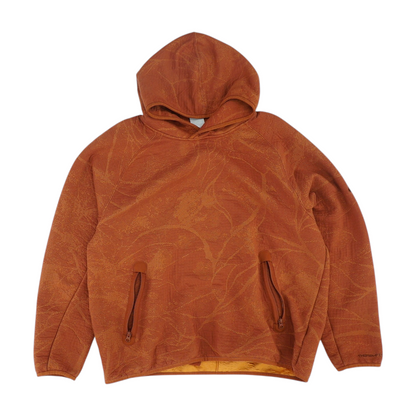 Rust Print Hoodie Pullover