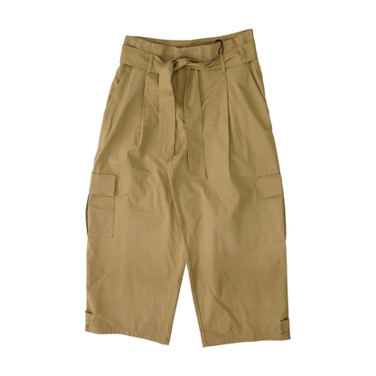 Khaki Wide Leg Pants