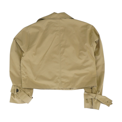 Tan Solid Jacket