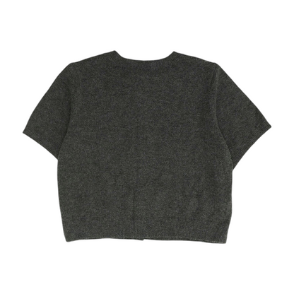 Charcoal Cardigan Sweater
