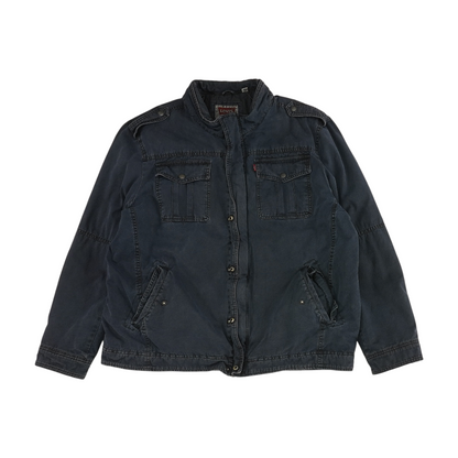 Navy Solid Jacket