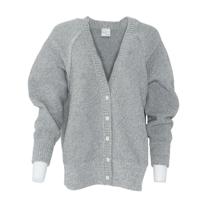 Gray Cardigan Sweater
